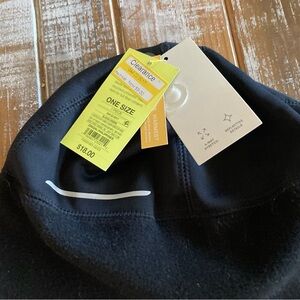 All in Motion Black Beanie with Logo